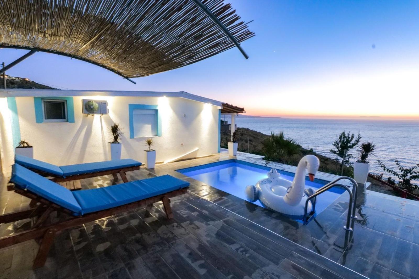 Twins Villa Sarandë Exterior foto