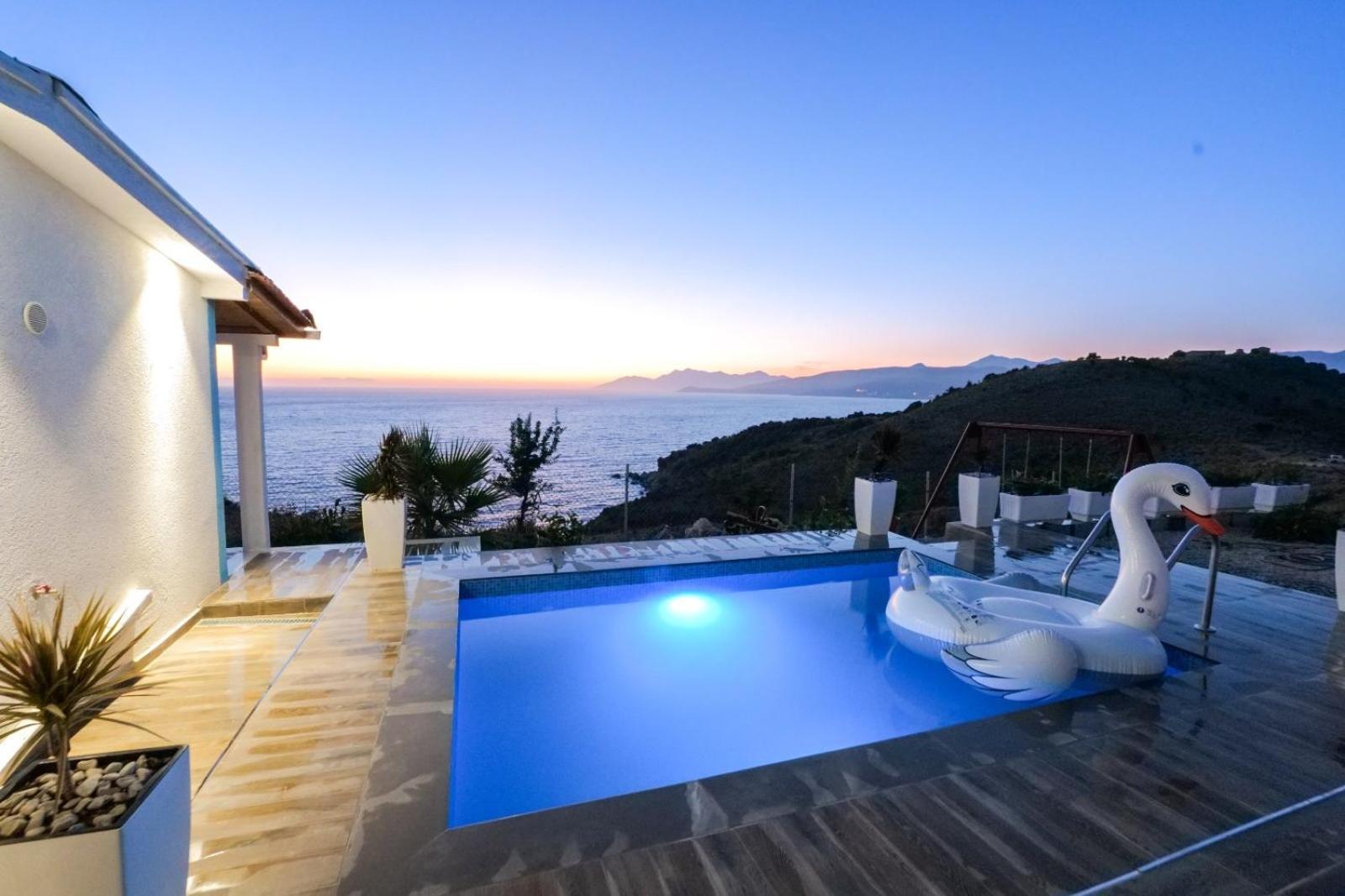 Twins Villa Sarandë Exterior foto